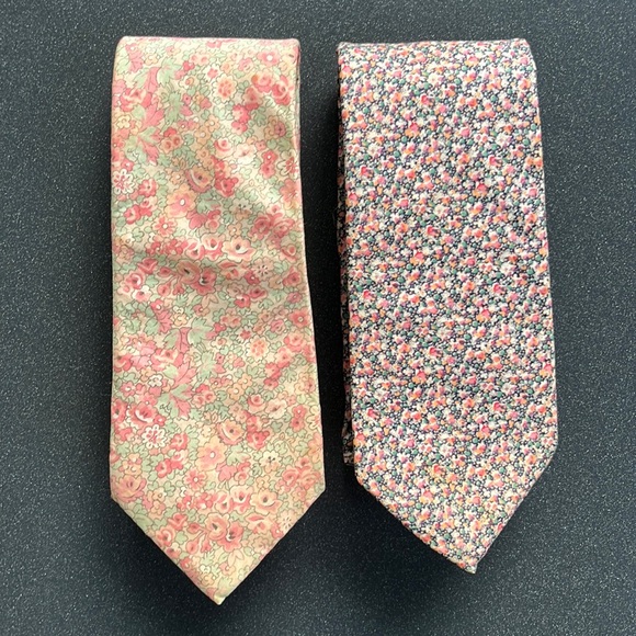 Liberty of London Other - 2 floral liberty of London vintage ties.